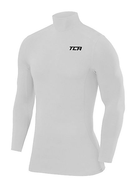 TCA Trainingsshirt TCA Herren Kompression Langarm Thermo Oberteil - Weiss ( günstig online kaufen