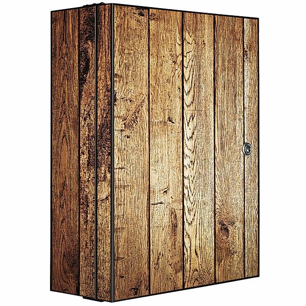 Banjado XXL Medizinschrank Abschliessbar 35x46x15cm Arzneischrank Anthrazit günstig online kaufen