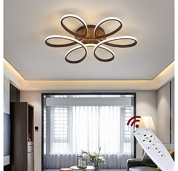Eurotondisplay LED Deckenleuchte LED Deckenlampe Fernbedienung Lichtfarbe e günstig online kaufen