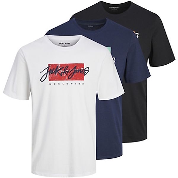 Jack & Jones  T-Shirt T-Shirt Tiley Kurzarmshirt 3er pack günstig online kaufen