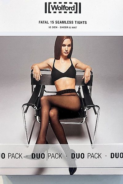 Wolford Feinstrumpfhose FATAL 15 Duo-Set 15 DEN (Packung 2 St. 2er-Pack) tr günstig online kaufen