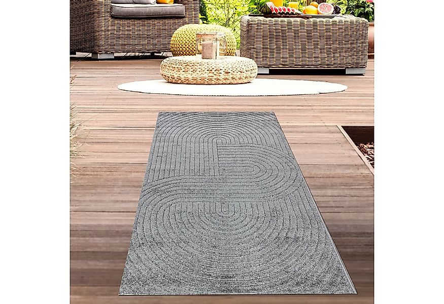 Carpetia Outdoorteppich Outdoor Teppich Wetterfest Terrasse Balkon Boho-Sty günstig online kaufen
