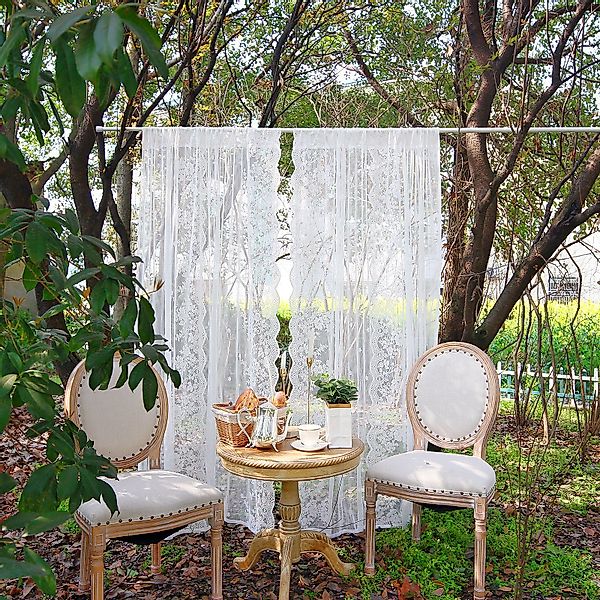 Sunicol Outdoorgardine Outdoor Voile Vorhang, Transparent günstig online kaufen