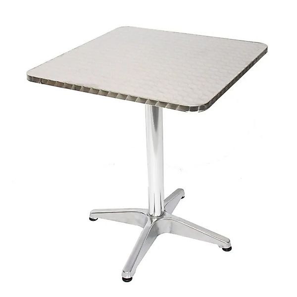 Chefgastro 10er-Set Alu-Bistrotisch M28 HxBxT 70x60x60 cm Rechteckig 60cm T günstig online kaufen