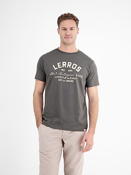 LERROS T-Shirt "LERROS Sommerliches T-Shirt mit Print" günstig online kaufen