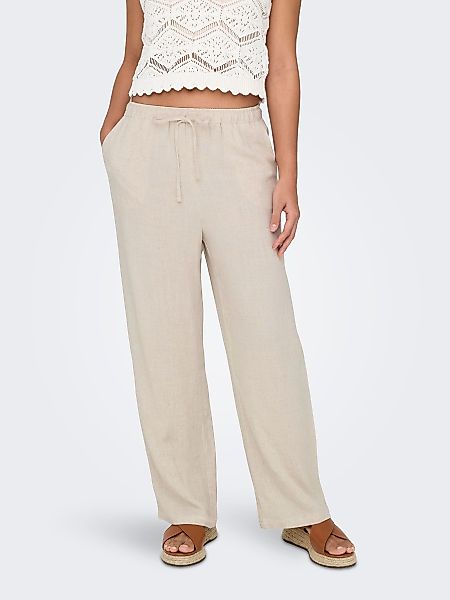 ONLY Stoffhose Leichte Stoffhose mit Kordelzug günstig online kaufen