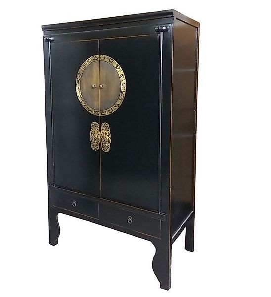 OPIUM OUTLET Kleiderschrank Hochzeitsschrank fernöstlich im Vintage-Stil (A günstig online kaufen