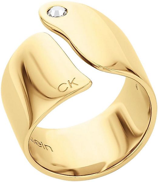 Calvin Klein Fingerring CK CHERISHED, mit Glasstein günstig online kaufen