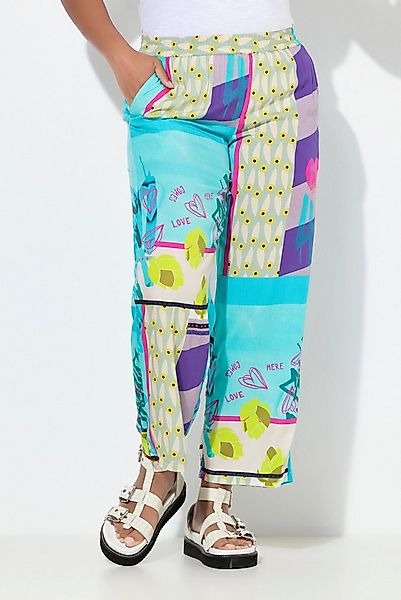 Angel of Style Schlupfhose Hose Straight Fit farbiger Alloverdruck günstig online kaufen