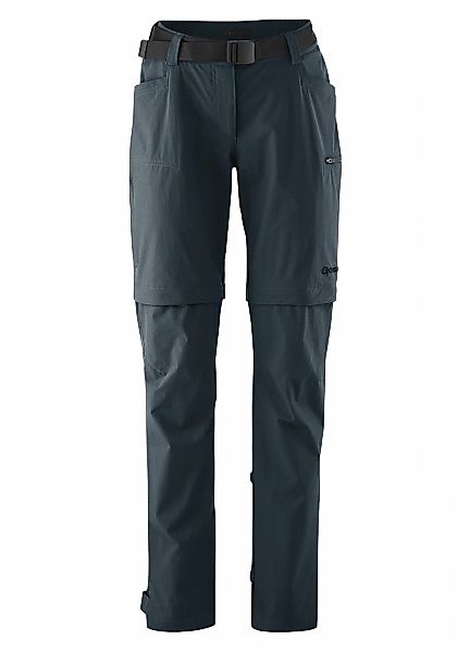 Gonso Fahrradhose "Ruth", Damen zipp-off Radhose mit Sitzpolster und Gürtel günstig online kaufen