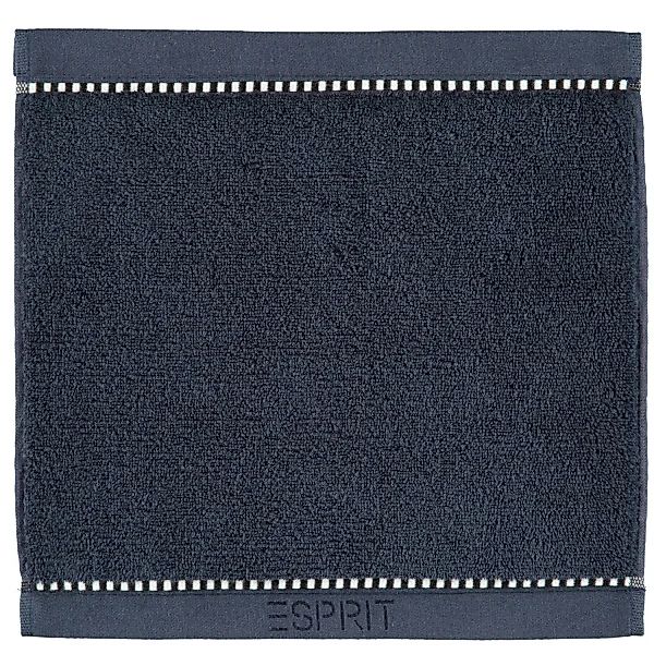 Esprit Box Solid - Farbe: navy blue - 488 - Seiflappen 30x30 cm günstig online kaufen