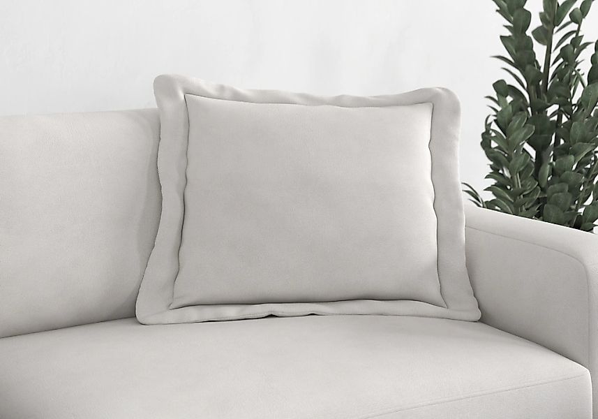 TRENDMANUFAKTUR Sofakissen "Bourbon", modernes Flatkissen 70x70 cm, in tren günstig online kaufen