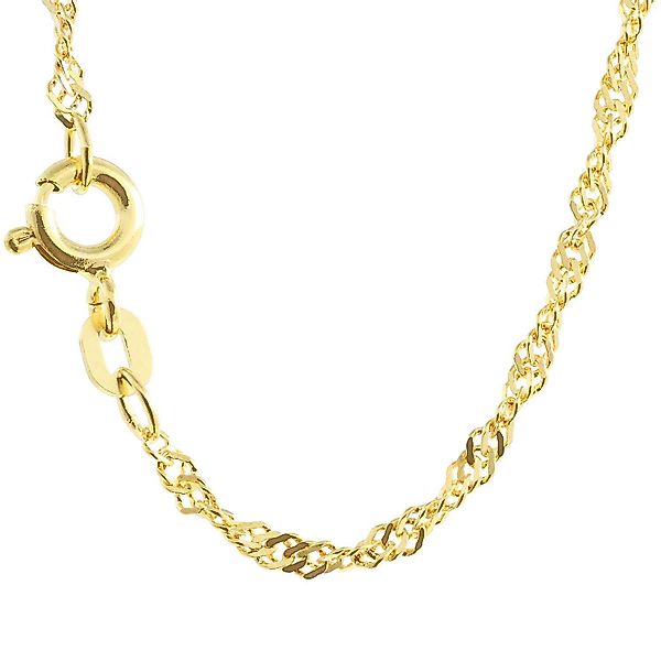 HOPLO Goldkette Goldkette Singapurkette Halskette Breite günstig online kaufen