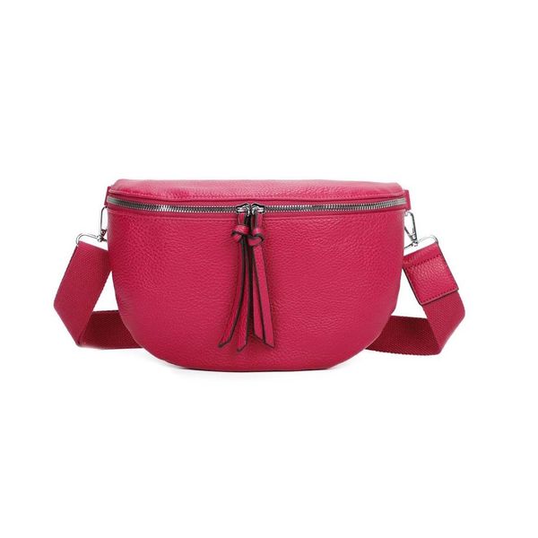 ITALYSHOP24 Bauchtasche Damen Gürteltasche Hüfttasche CrossBody günstig online kaufen