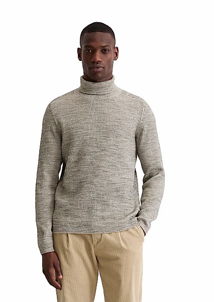 Marc OPolo Strickpullover "aus Baumwoll-Schurwoll-Mix" günstig online kaufen