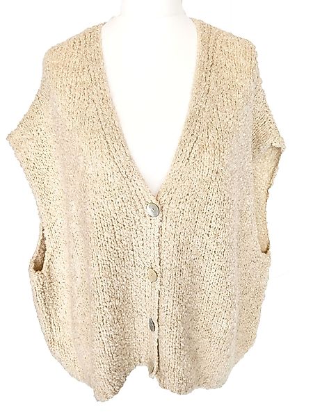 Strickweste Saison Grobstrick Weste oversized XL günstig online kaufen