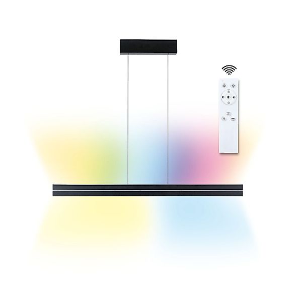 Paulmann "LED Pendelleuchte Raiko RGBW+ dimmbar 1400lm / 240lm 19W / 6W Sch günstig online kaufen