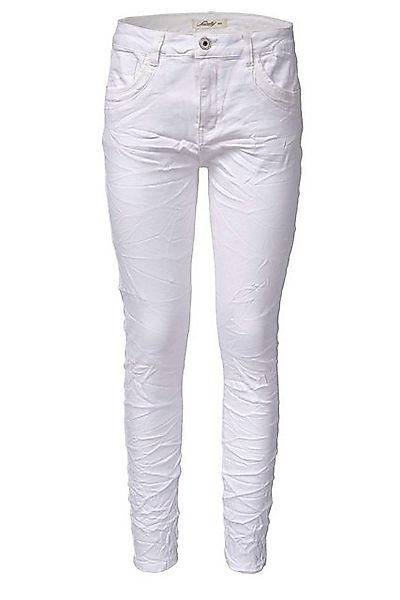 Jewelly Regular-fit-Jeans Stretch Boyfriend Jeans - Five-Pocket im günstig online kaufen