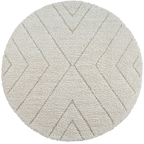 the carpet Teppich Bahar Shaggy, rund, günstig online kaufen