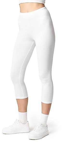 Ladeheid Leggings Damen 3/4 Capri Hose aus Baumwolle LA40-132 (1-tlg) elast günstig online kaufen