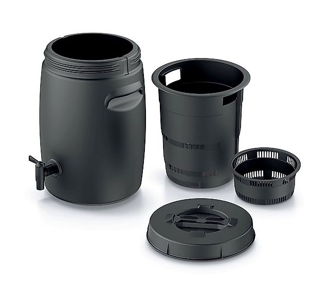 Kreher Komposter zur Herstellung von Dünger in Schwarz 25 Liter, 25 l, UV- günstig online kaufen