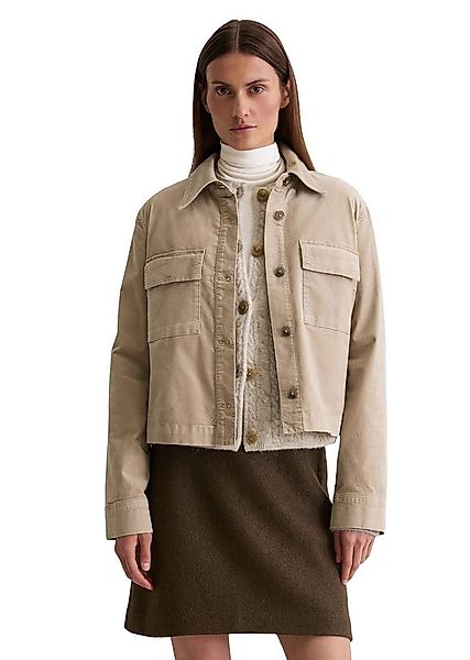 Marc O'Polo Kurzjacke aus Samt, regular fit, aus Organic-Cotton-Viskose-Str günstig online kaufen