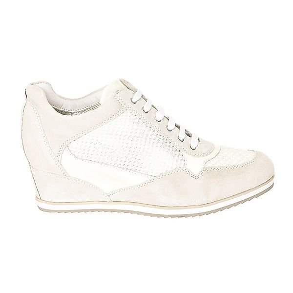Geox Damen Sneaker Mit Keilabsatz EU 41 Off White günstig online kaufen