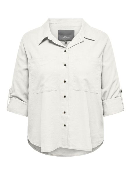 ONLY CARMAKOMA Langarmbluse CARYASMIN-CARO L/S LINEN günstig online kaufen