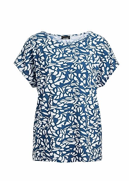 GOLDNER Print-Shirt "Kurzgröße Grafisches Damenoberteil" günstig online kaufen