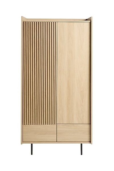 MADE Kleiderschrank MADE.COM Blaze Kleider-Doppelschrank, 2 Schubladen (1-S günstig online kaufen
