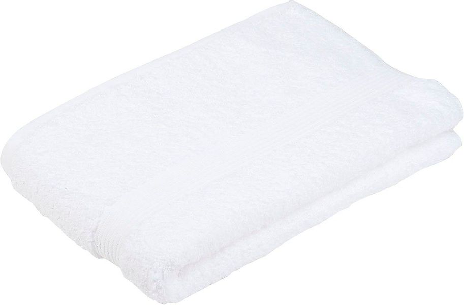 Gözze Badetuch "New York" moderne Uni-Farben, strukturierte Borte, 100% Bau günstig online kaufen