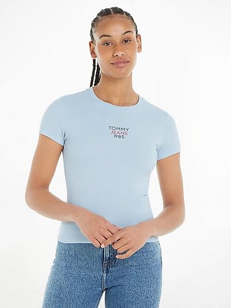 Tommy Jeans T-Shirt "Slim Essential Logo", Kurzarm Rundhals Jersey T Shirt günstig online kaufen