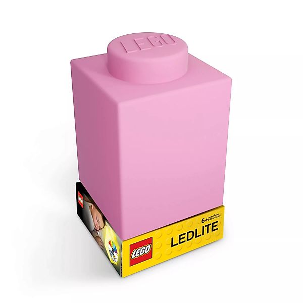 Lego® Classic - Legostein Nachtlicht Aus Silikon - Farbe Rosa günstig online kaufen