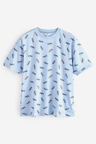 Next Stretch-Jeans T-Shirt mit Hokusai-Motiv (1-tlg) günstig online kaufen