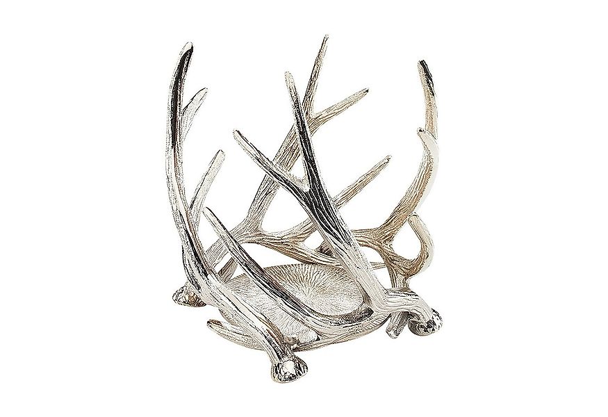 Kobolo Kerzenhalter Kerzenhalter GEWEIH aus Metall rund, Weihnachtsdeko Ker günstig online kaufen