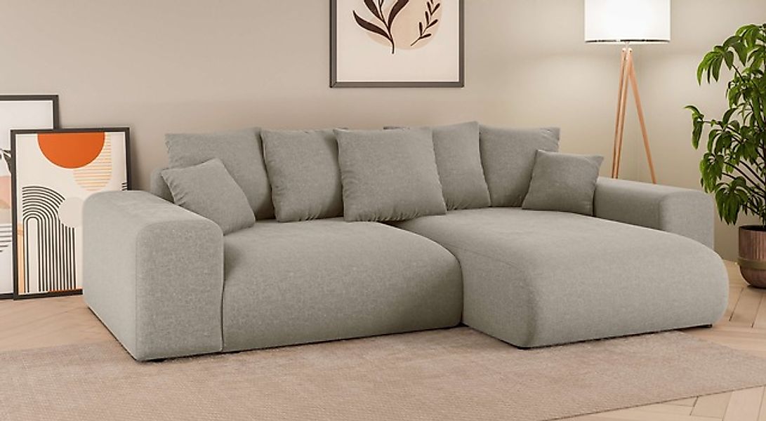 Home affaire Ecksofa »LAKESIDE mit Bettfunktion und Bettkasten, B/T/H 257/1 günstig online kaufen
