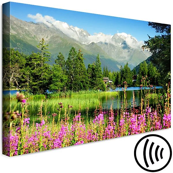 Wandbild Spring in the Alps (1 Part) Wide XXL günstig online kaufen