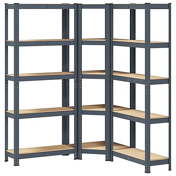 vidaXL Ablageregal Regal-Set 5 Böden 3-tlg. günstig online kaufen