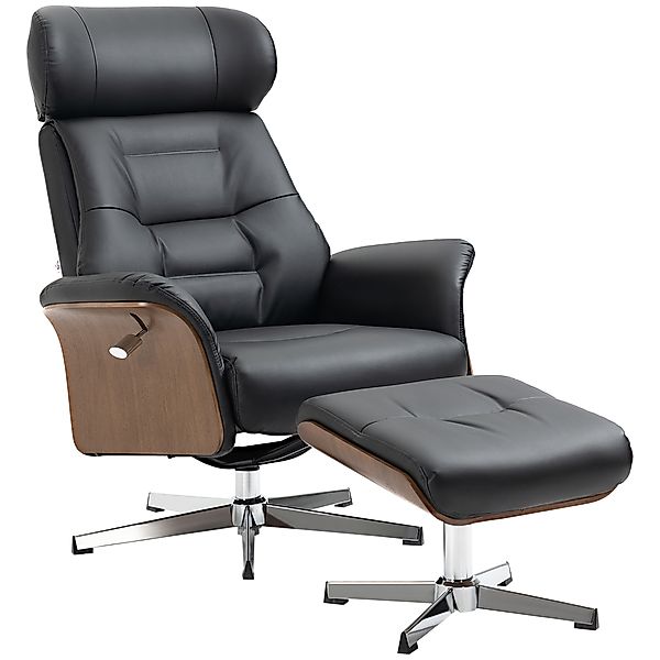 HOMCOM Relaxsessel Relaxsessel mit Hocker, mit günstig online kaufen