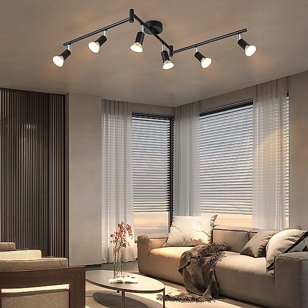 Nettlife Deckenstrahler 1/2/3/4/6 Flammig Wand Modern günstig online kaufen