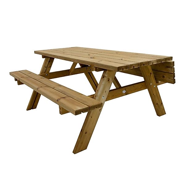 Axi Picknicktisch Julie Holz Classic Braun 177 cm x 154 cm günstig online kaufen
