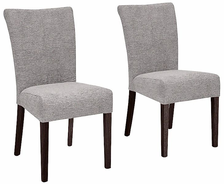 Home affaire "Queen" (Set) 2 Stk.Beine aus massiver Buche, wengefarben lack günstig online kaufen