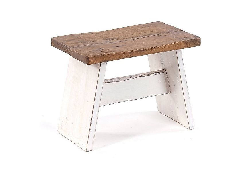 DESIGN DELIGHTS Hocker SITZBÄNKCHEN "SCHEMEL 40", Altholz massiv, 31x40x25c günstig online kaufen