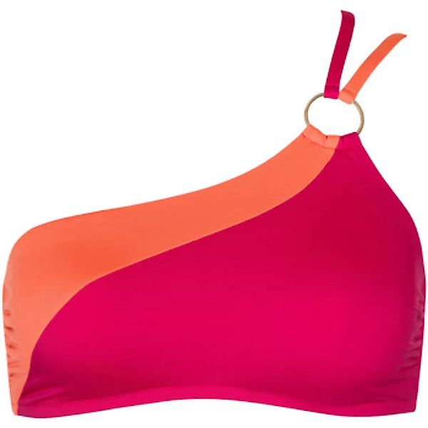 Lisca  Bikini Ober- und Unterteile Asymmetrisches Bademode-Top ohne Bügel L günstig online kaufen