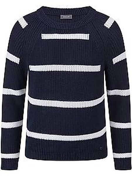 Rundhals-Pullover BASLER blau günstig online kaufen