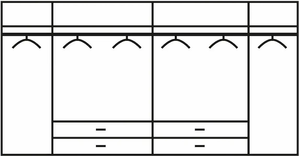 rauch Drehtürenschrank "Kleiderschrank Schrank Ankleide Garderobe Schlafzim günstig online kaufen