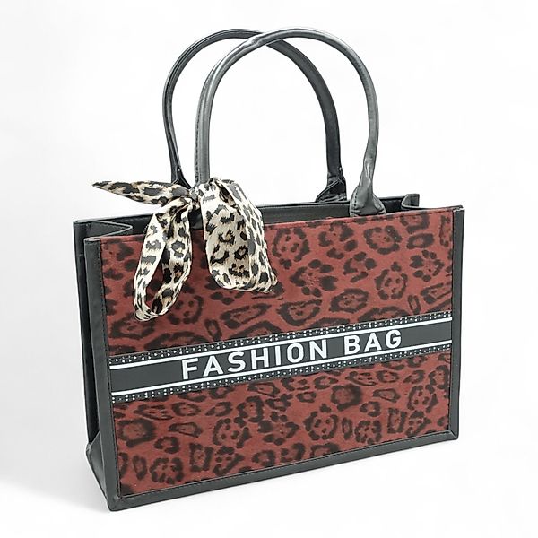 Eyecatcher Handtasche Leoparden Damen Handtasche mit günstig online kaufen