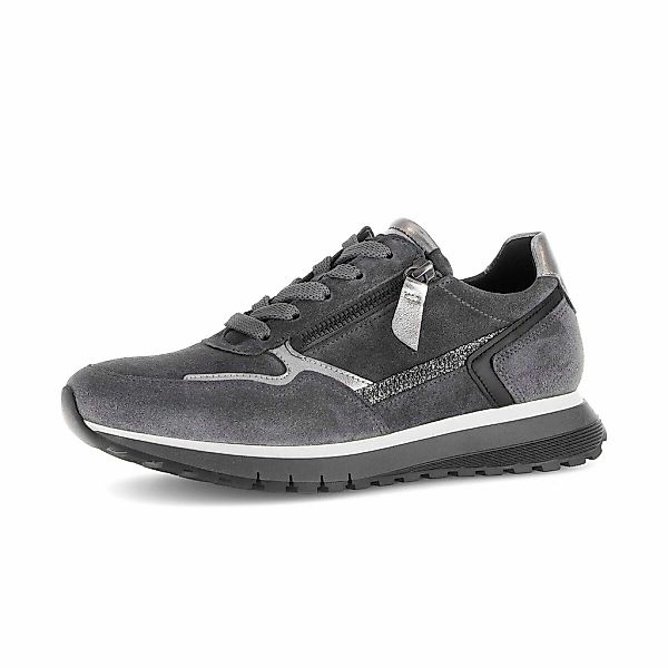 Gabor Sneaker "Sneaker low Materialmix Leder" günstig online kaufen