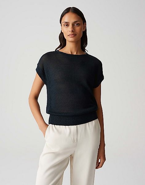 OPUS Strickpullover PAJULA Regular aus Leinen Mix günstig online kaufen