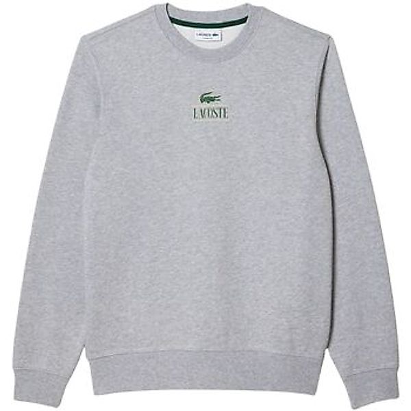 Lacoste  Sweatshirt Sweatshirt Pullover mit Rippbündchen und Logo günstig online kaufen